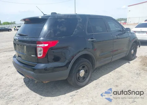 2014 Ford Police Interceptor из США, поврежденный, VIN 1FM5K8AR9EGC60953